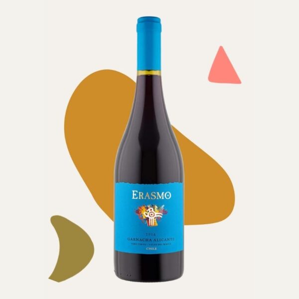 Vinho Tinto Chileno Erasmo Garnacha Alicante 2016