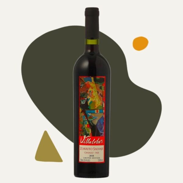 O Vinho Tinto Chileno Villalobos Zorrito Salvaje 2018